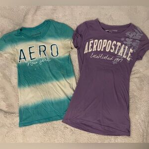 Bundle of 2 Vintage Aeropostale Tees